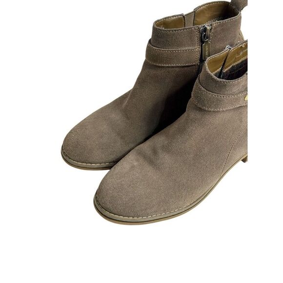 Blondo taupe suede Luca waterproof ankle boots size 7.5 - Picture 8 of 13